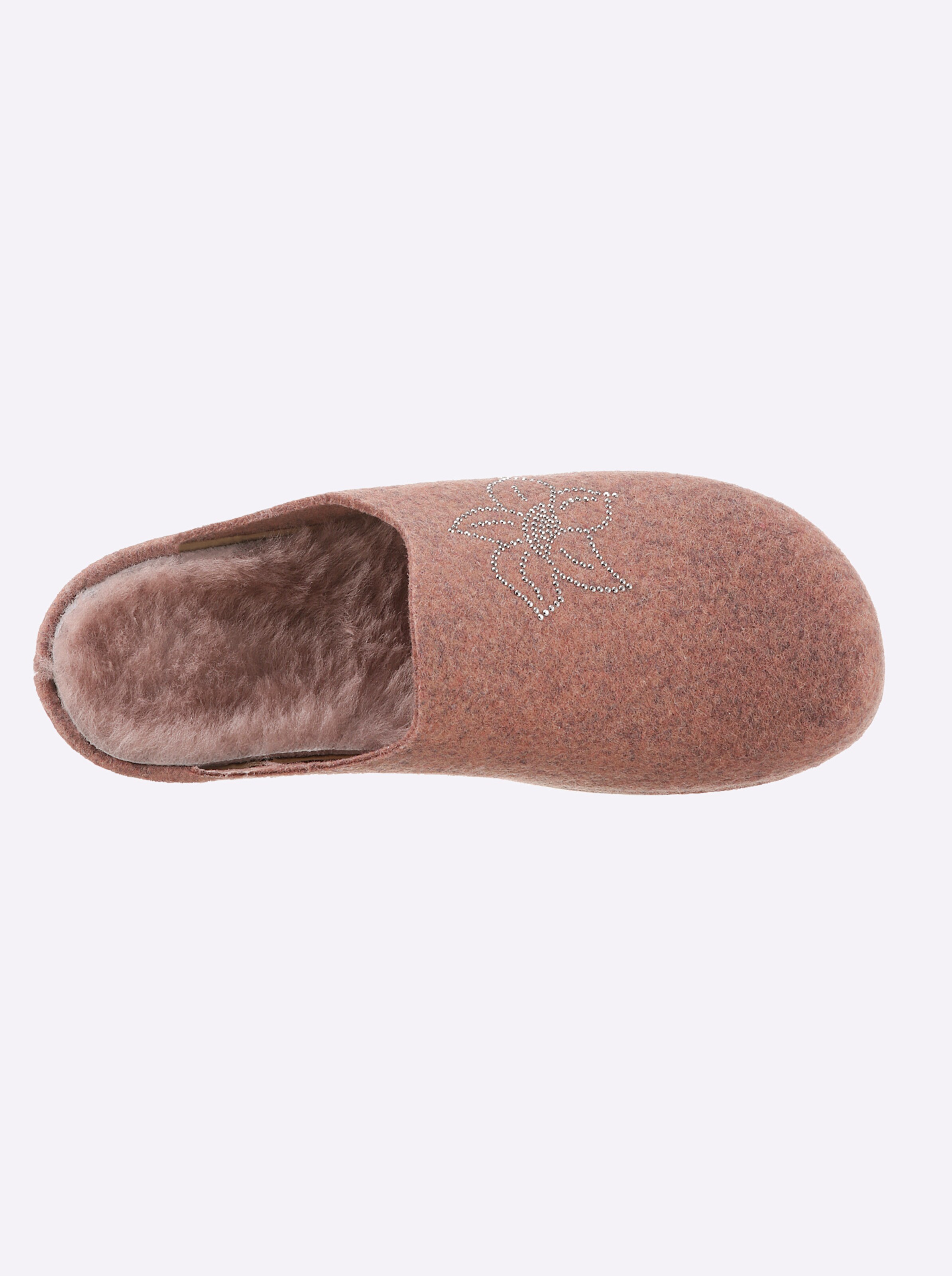Waldläufer Pantoffel in rosenholz