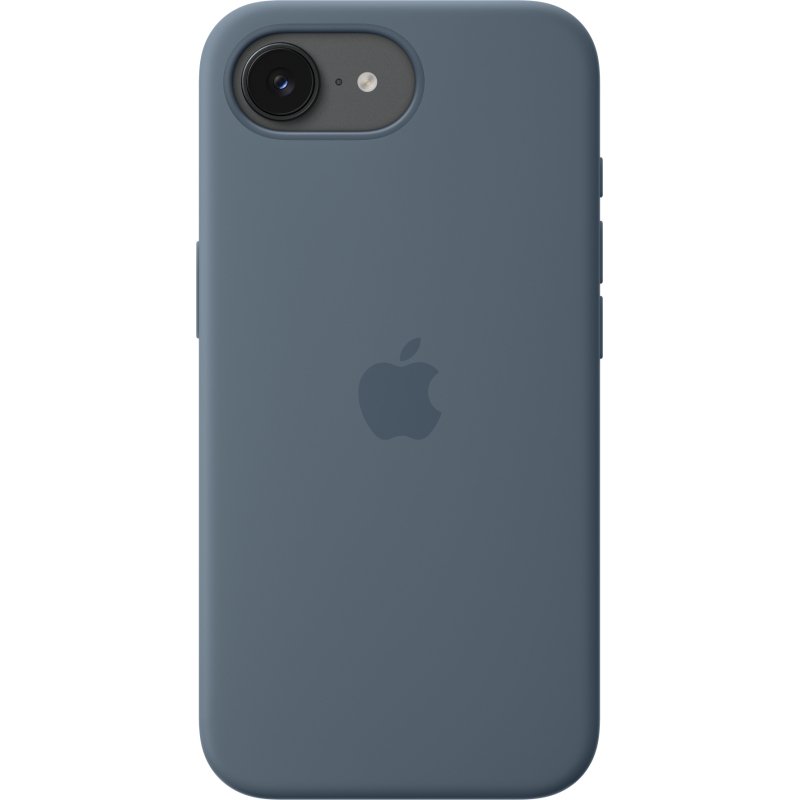Apple Coque en silicone avec MagSafe pour iPhone 17e - Bleu maritime