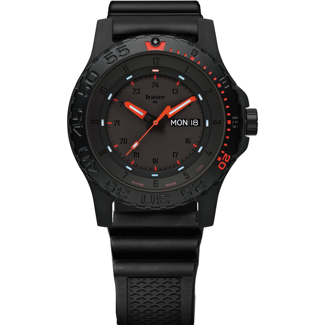 traser P66 Tactical Mission Red Combat