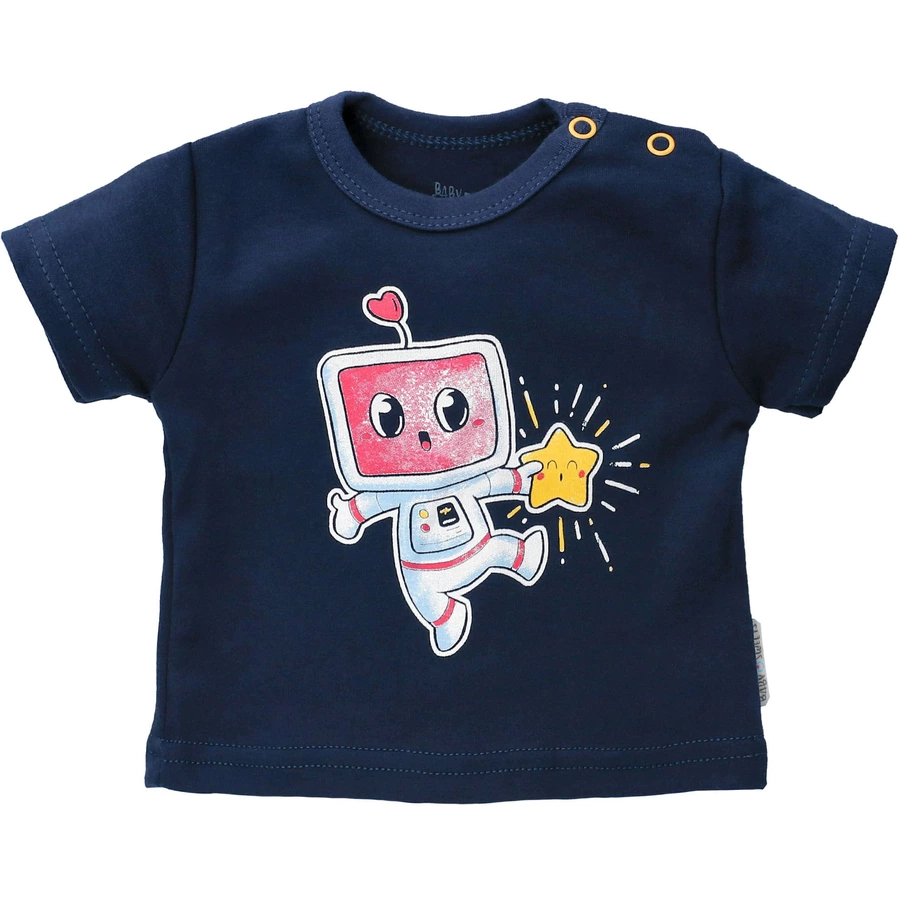 Baby Sweets 2tlg Set Shirt + Hose Glücksstern blau