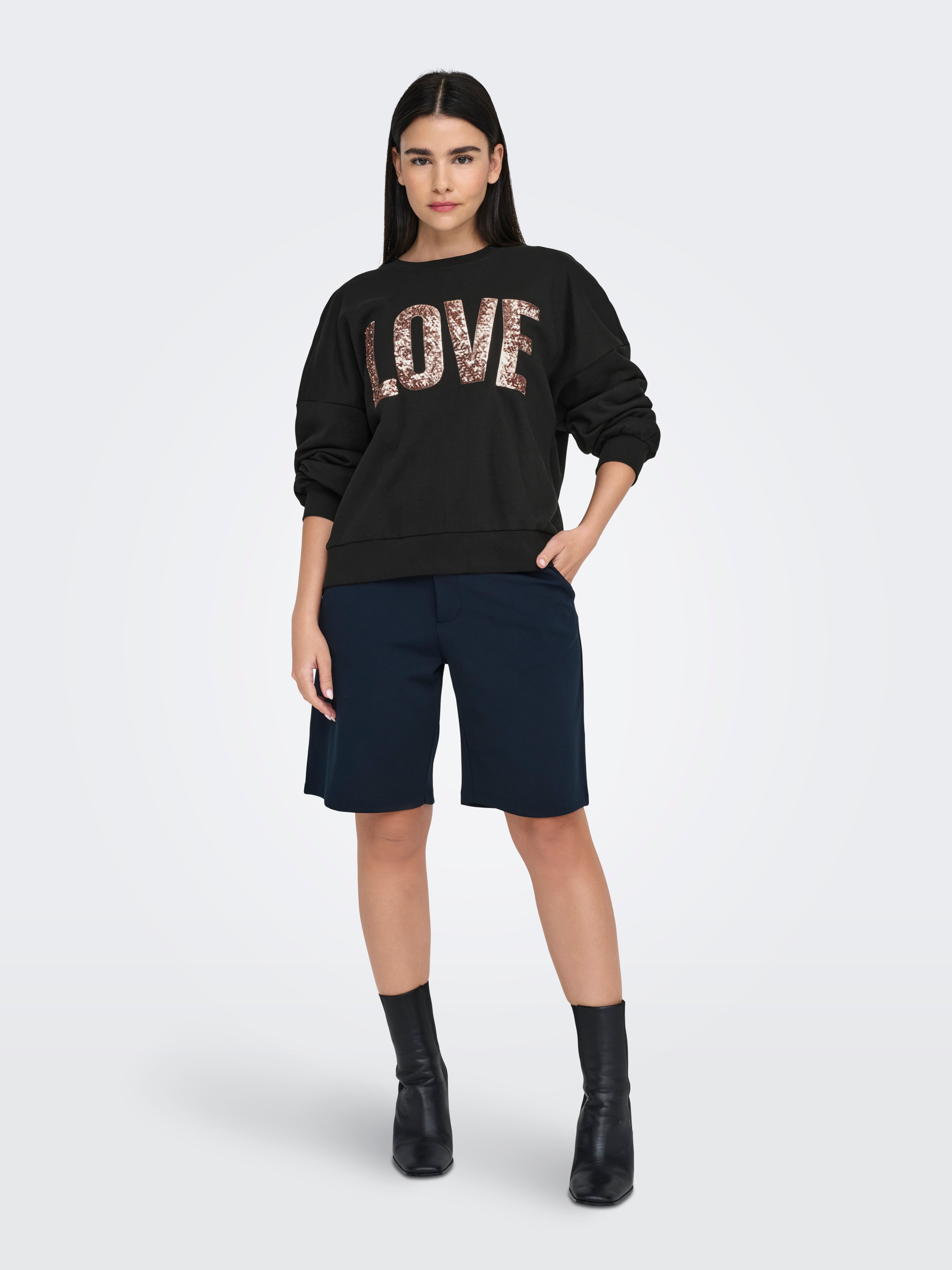 ONLKATYA Sweatshirt Black