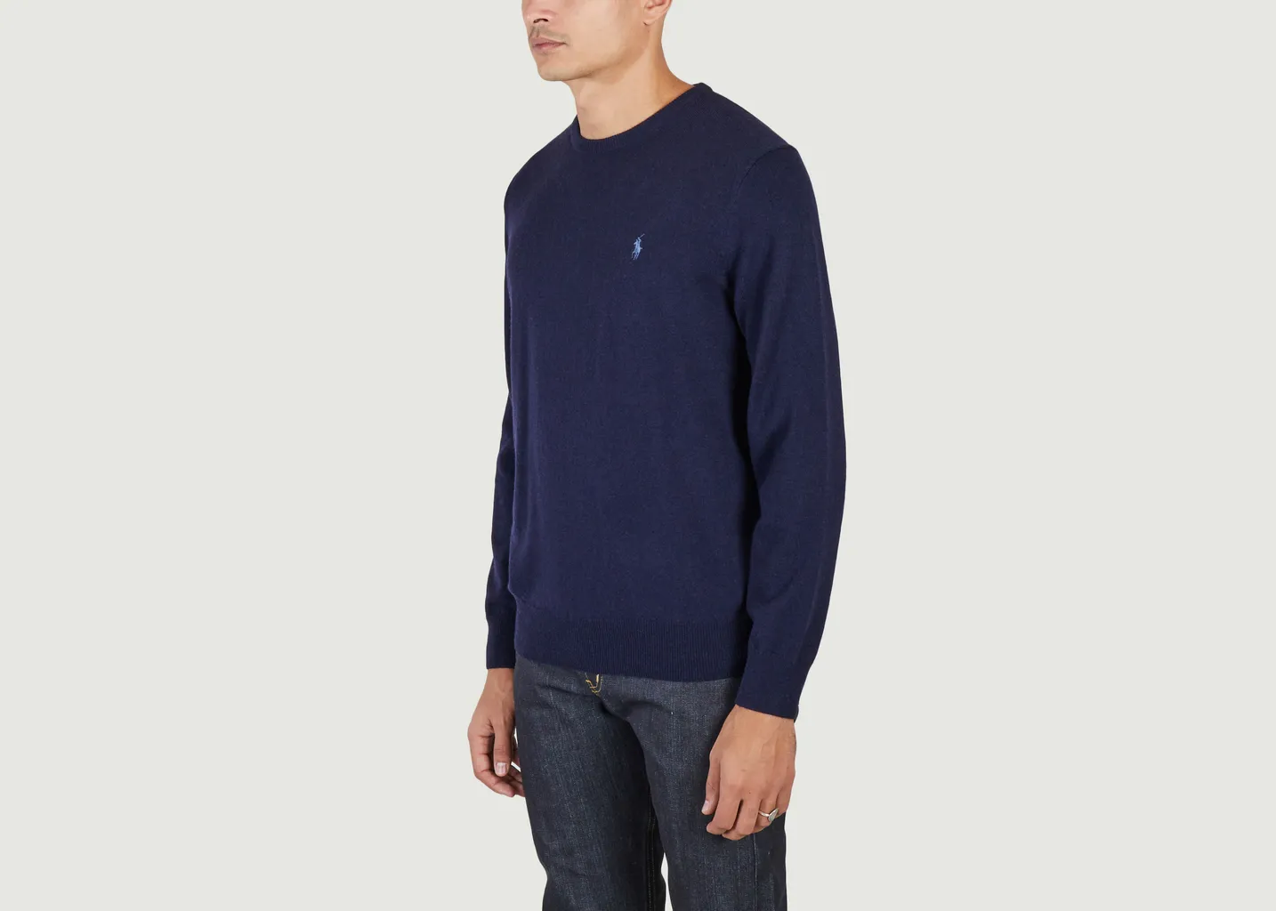Pull siglé en laine Polo Ralph Lauren