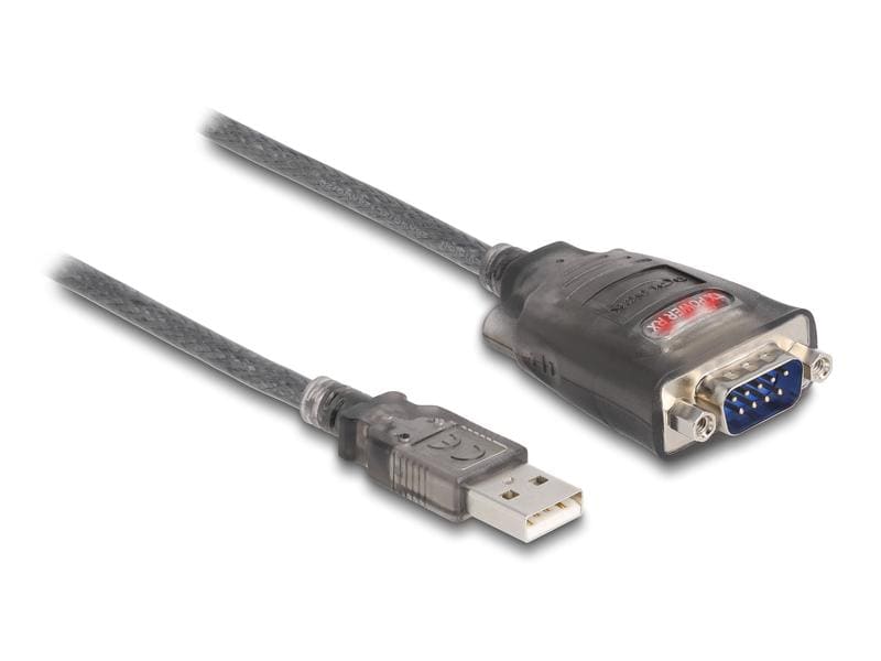 Delock Schnittstellenkabel USB - Seriell RS-232-Geräte an USB-Port anschliessen