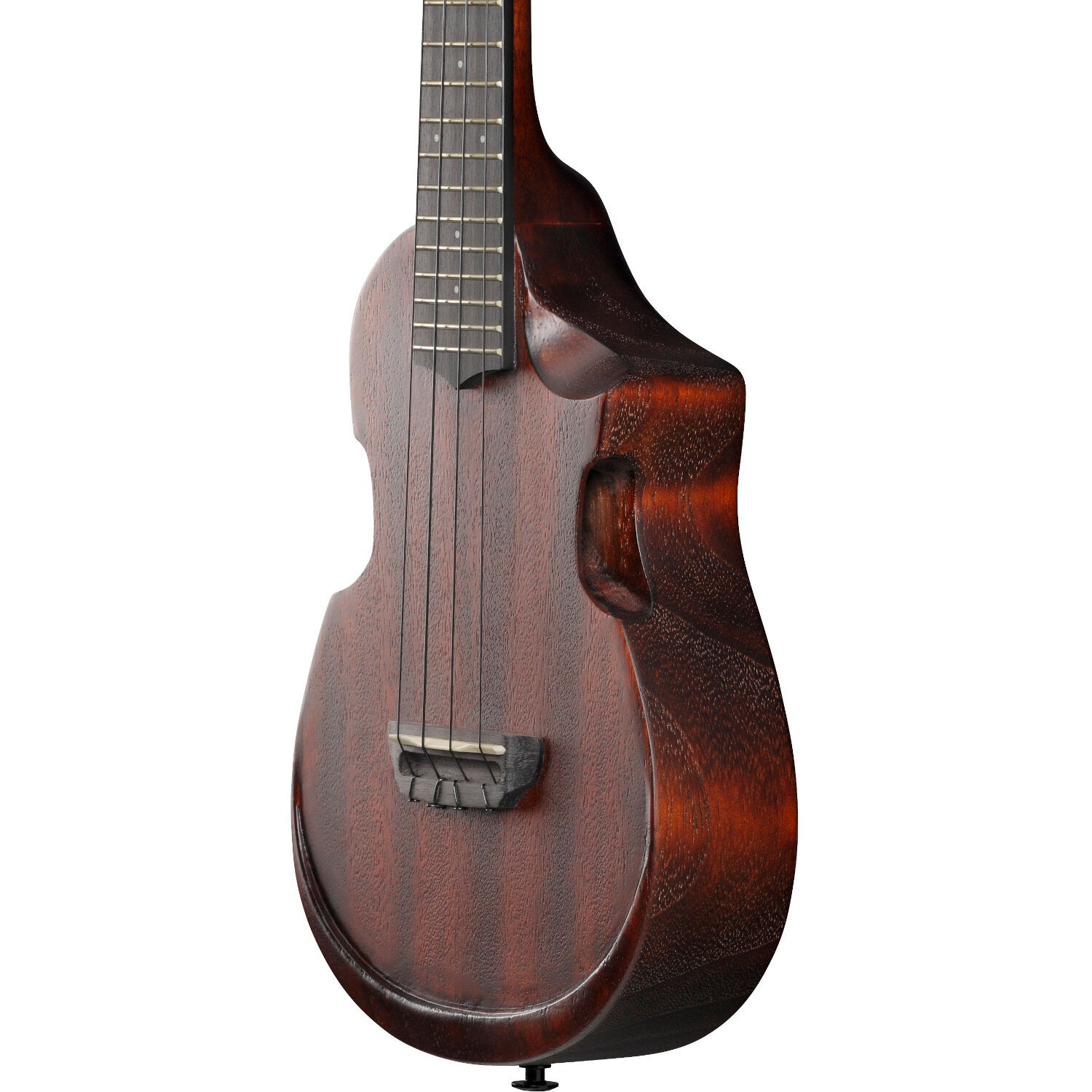 Ibanez AUC14 Open Pore Violin Sunburst concert ukelele met gigbag
