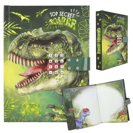 Depesche Dino World Geheimcode Tagebuch mit Sound
