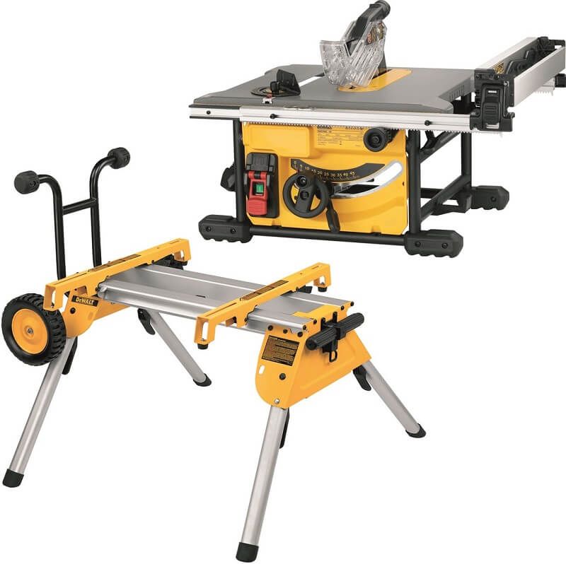 DeWALT DWE7485 zaagtafel incl DE7400 onderstel - 210mm - 1850W