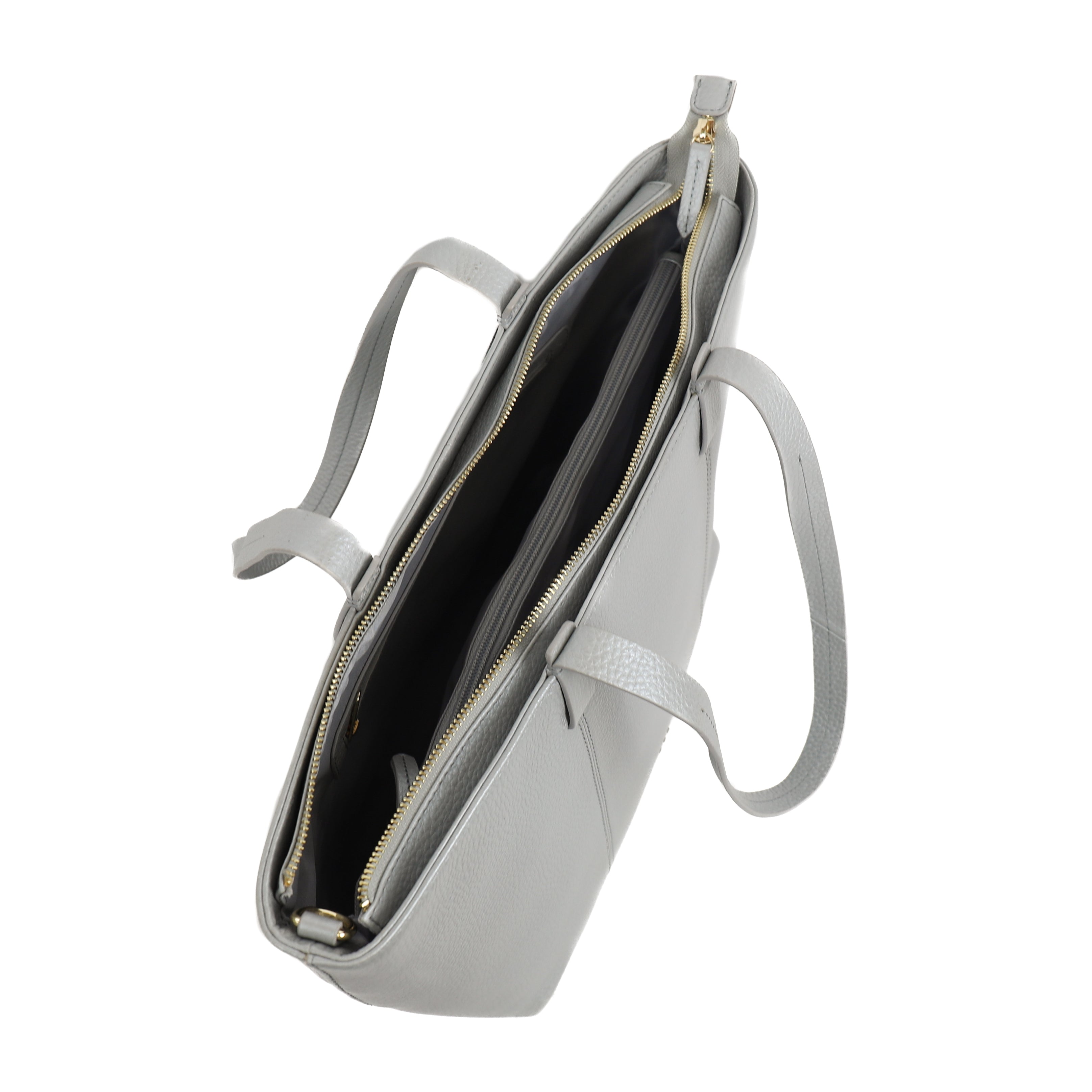 Grote shopper 'Maya' Metallic Silver Metallic Silver