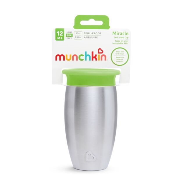 MUNCHKIN Miracle Edelstahlflasche<br>1 Stück, 296ml