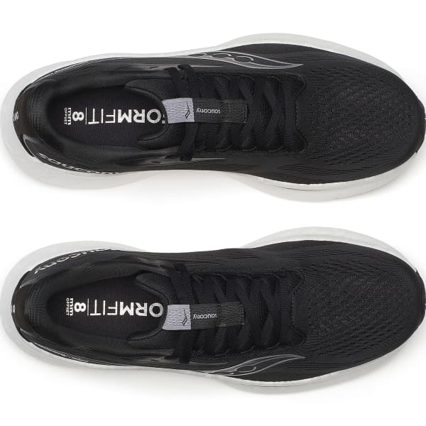 Chaussure running SAUCONY SAUCONY RIDE 18 BLACK/WHITE