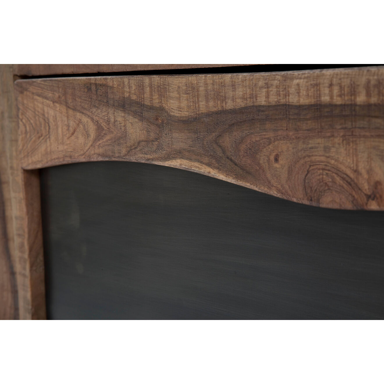 Mauro Ferretti Meuble de rangement Yellowstone  marron/noir - 175x40x80 cm