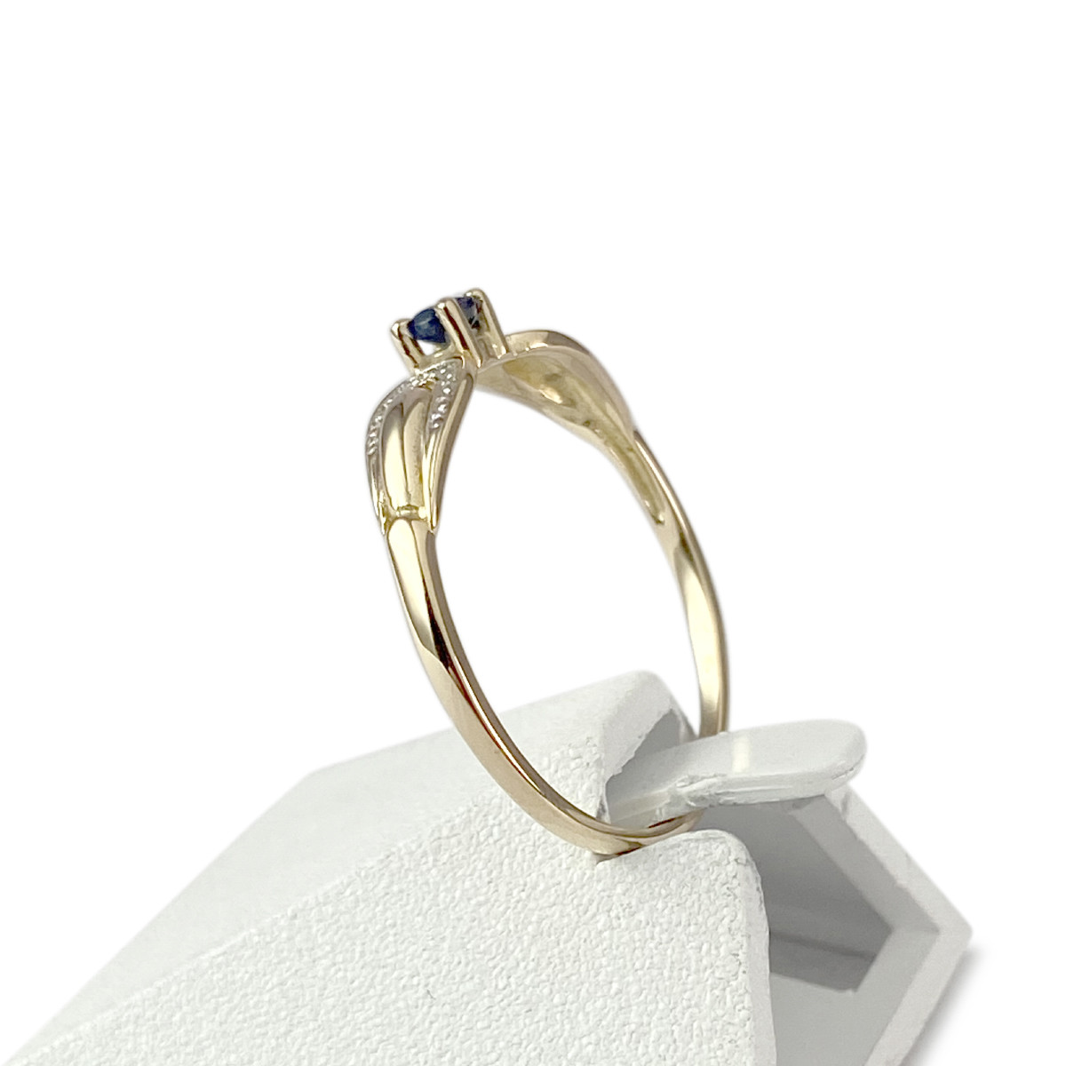 Bague d'occasion or 750 jaune saphir