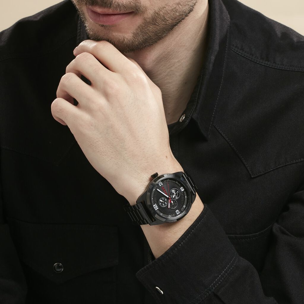 Montre Hugo Grip Noir