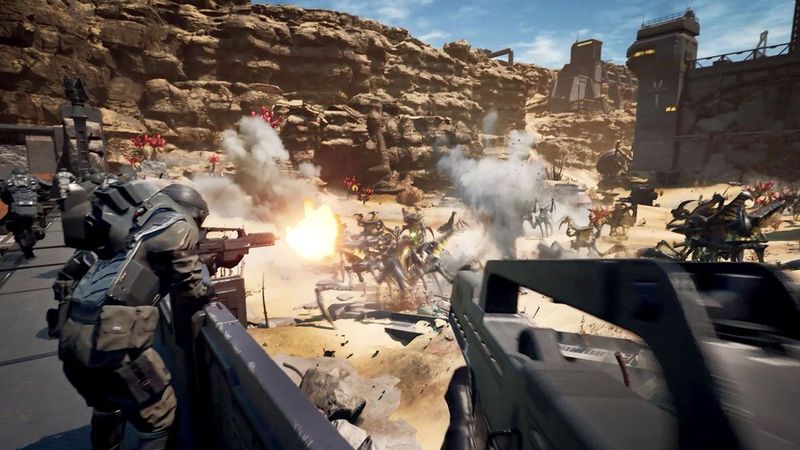 Starship Troopers - Extermination - PC Game - Co-op Shooter - Actie