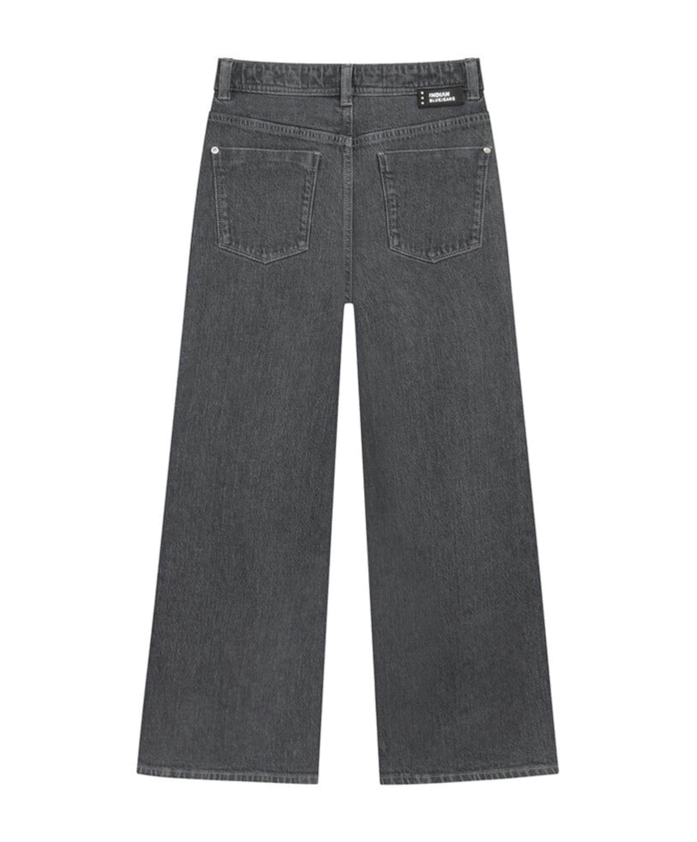 Indian Blue Jeans Extra Wide Fit Grey meisjes jeans grijs