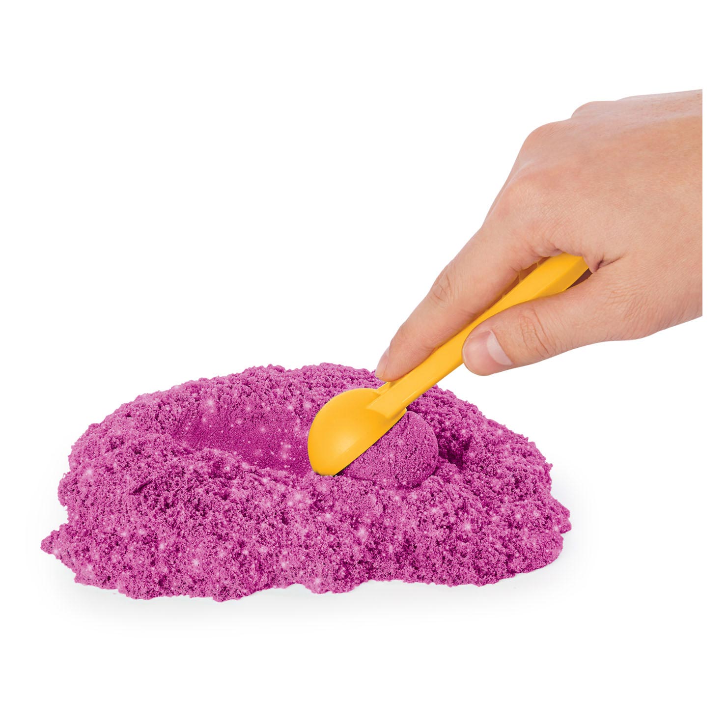 Kinetic Sand - Shimmer Zandkasteel Set Roze, 453gr.