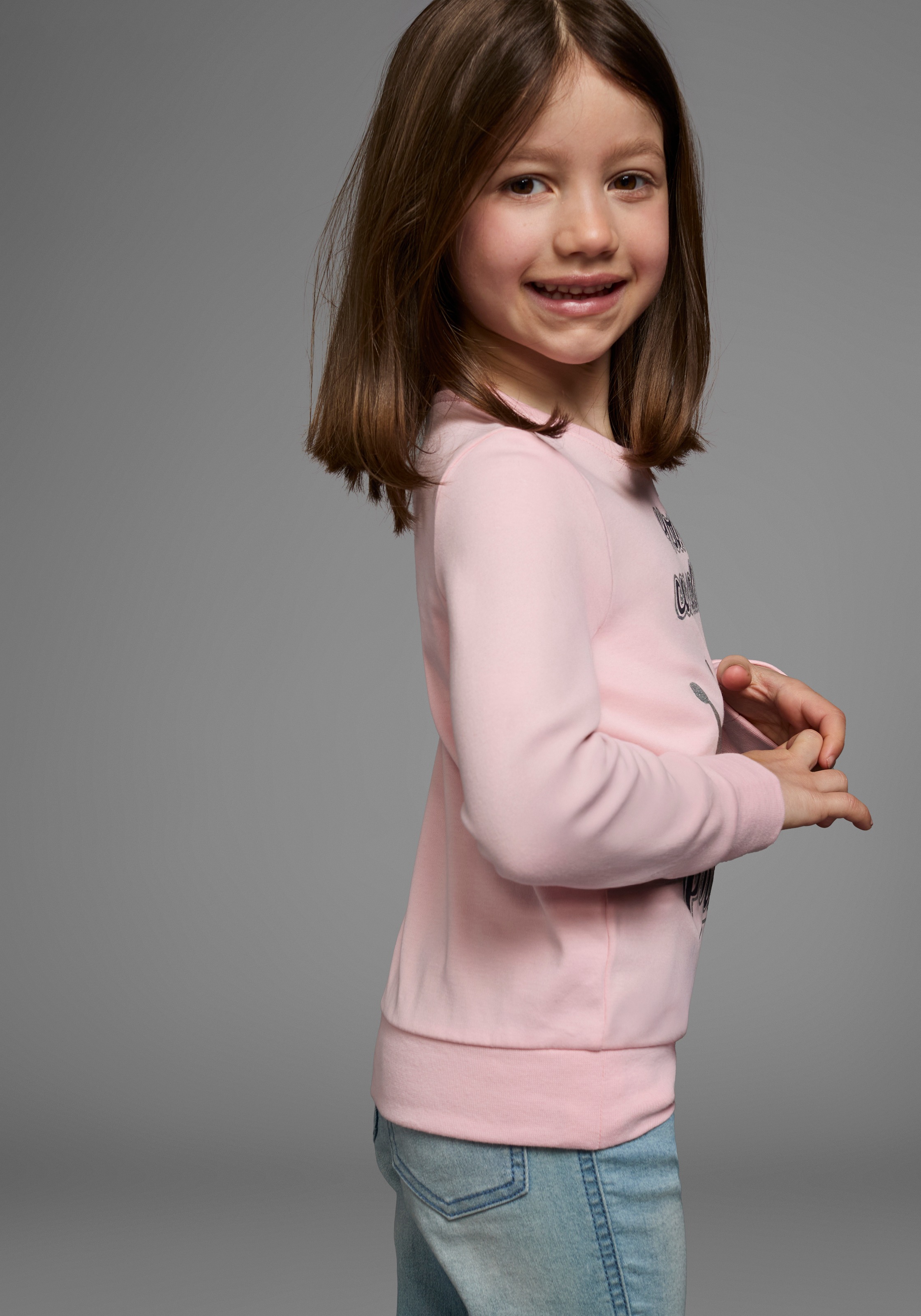 KIDSWORLD Langarmshirt »YOU CAN CALL ME PRINCESS«, Langarm,  Basic-Passform,  bedruckt,  Rundhalsausschnitt