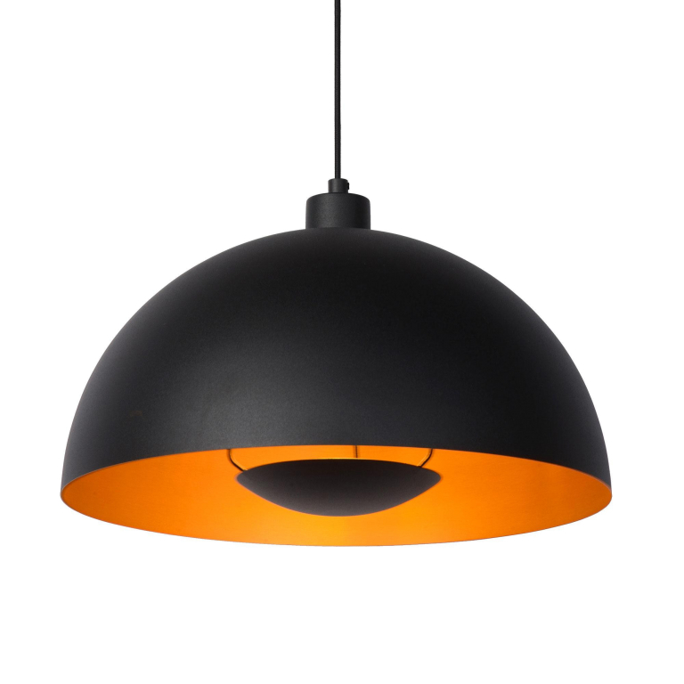 Lucide Siemon hanglamp Ø40 zwart