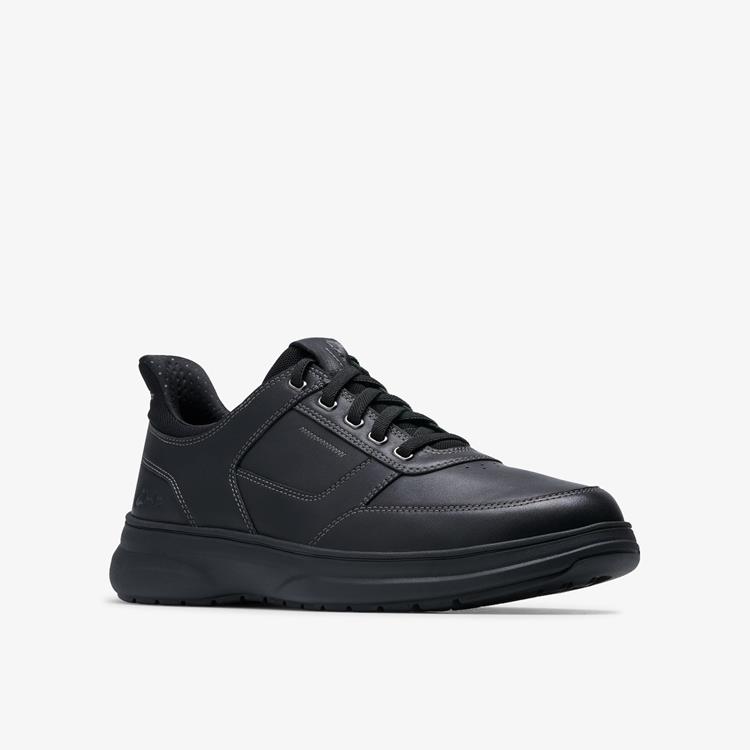Clarks Mullan Easy black leather