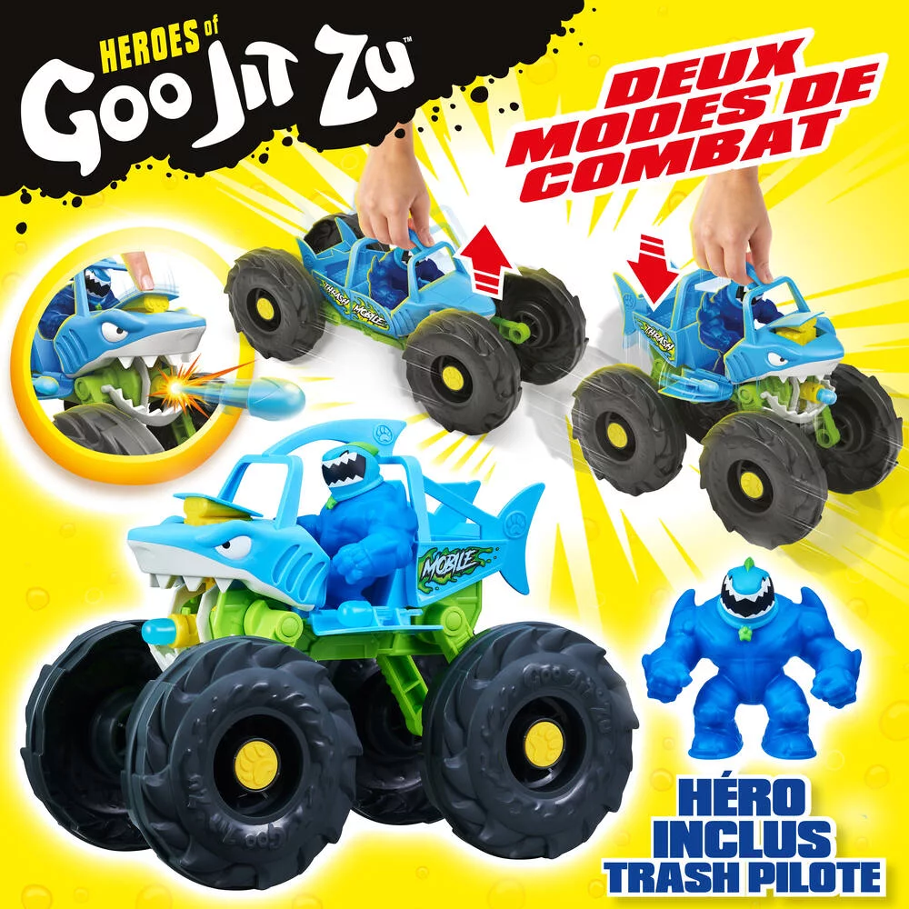 GOO JIT ZU -MONSTER TRUCK TRASH LE REQUIN