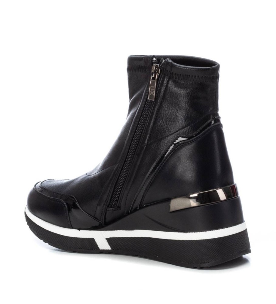 Botas Xti 141794 pretas - altura do salto: 6 cm -