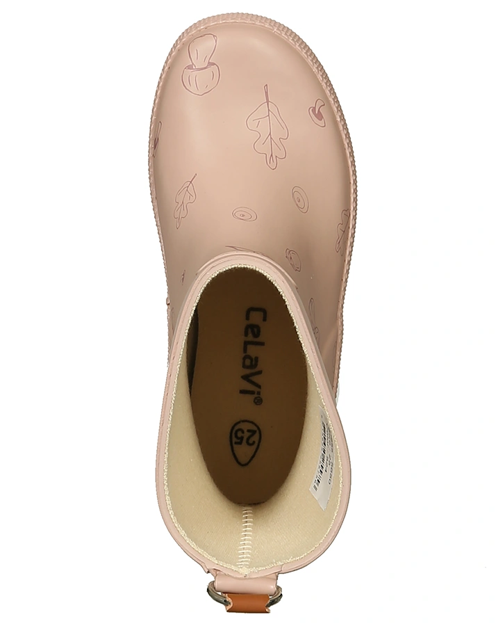 Gummistiefel BASIC AOP in misty rose