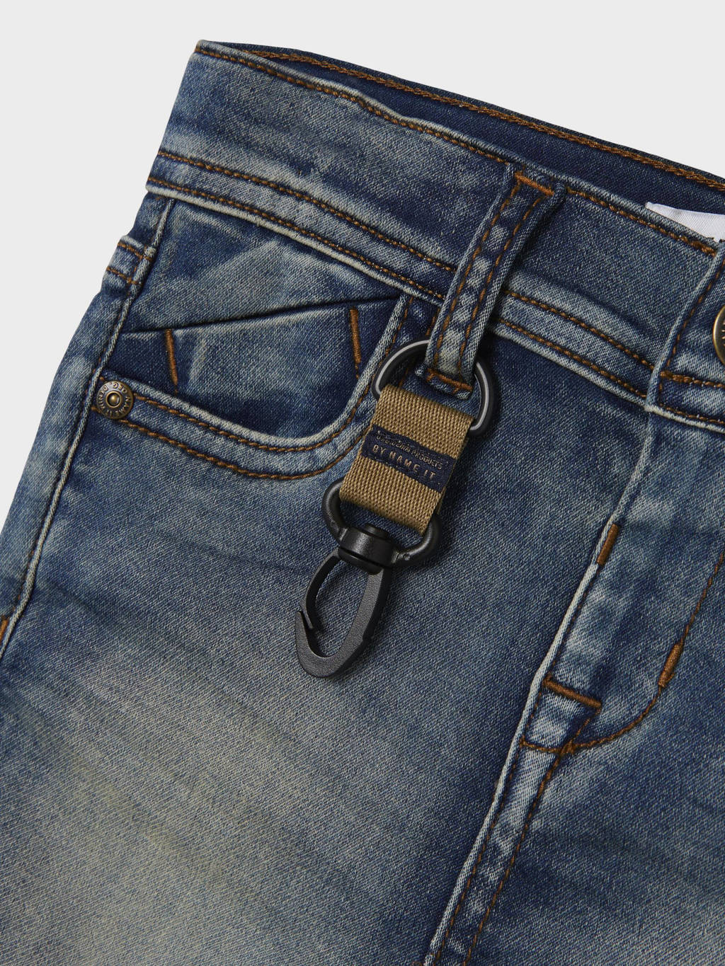NAME IT denim short NMMTHEO THAYER medium blue denim