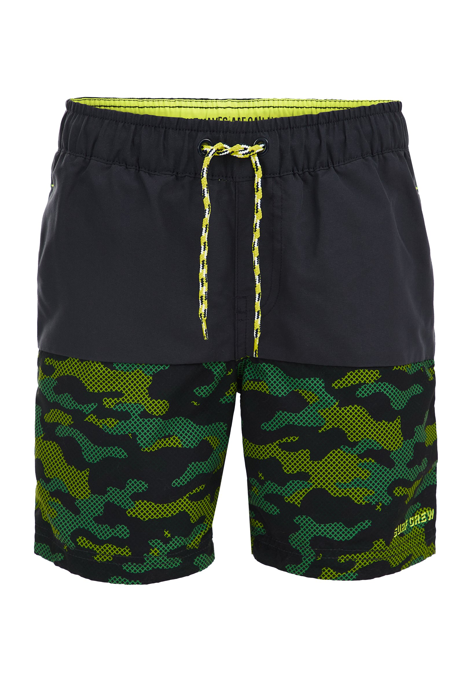 Jongens zwemshort met dessin WE Fashion Donkergrijs