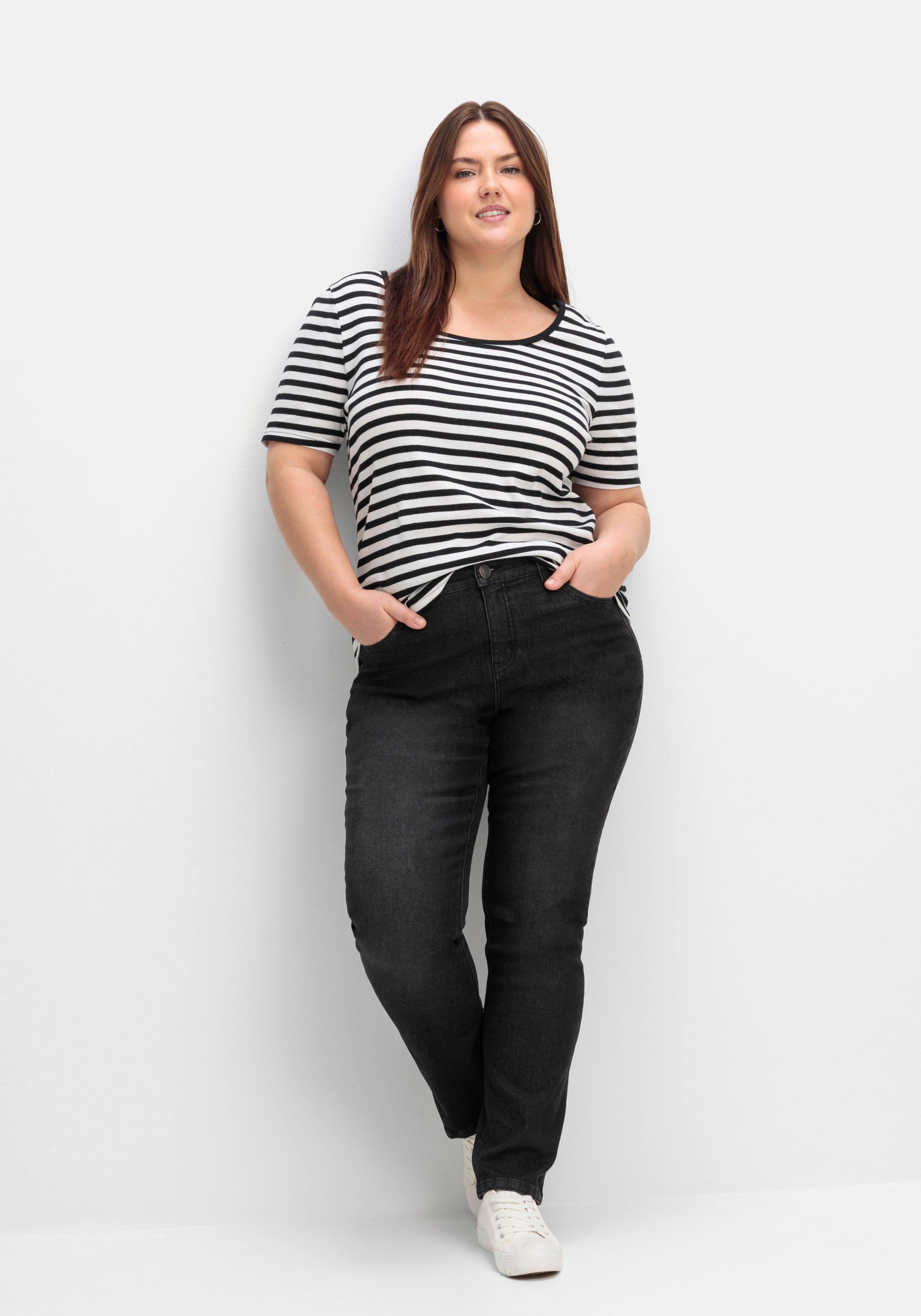 Gerade Jeans mit TruTemp365® Fasern