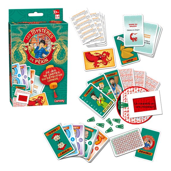 Jeu de cartes Les Mystères de Pékin