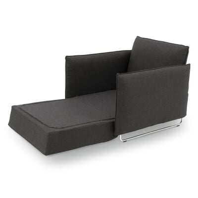 Schlafsessel Cord, Dunkelgrau