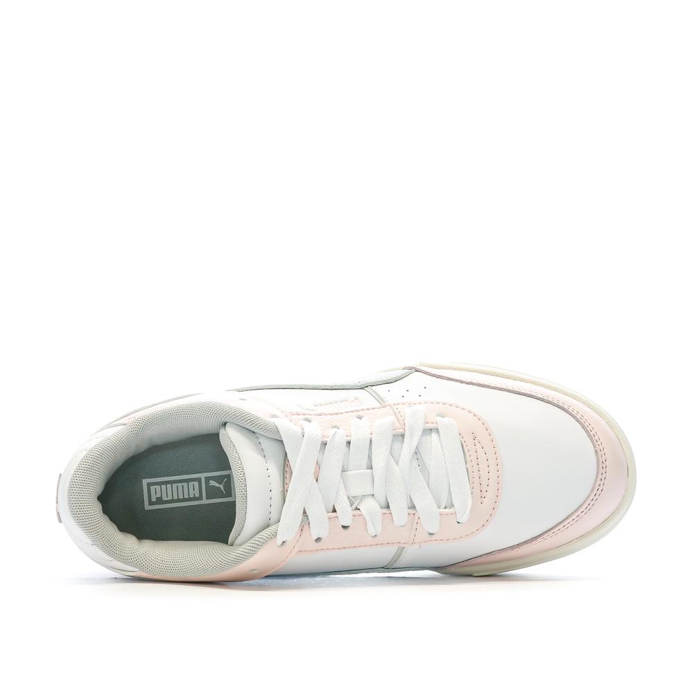 Puma Baskets Rose/Blanche/Gris Femme Puma Ca Pro Sport
