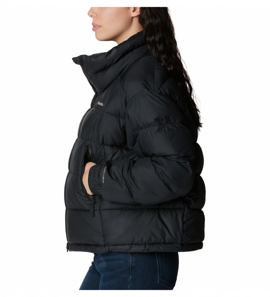 Jaqueta curta acolchoada Columbia Pike Lake II, preta