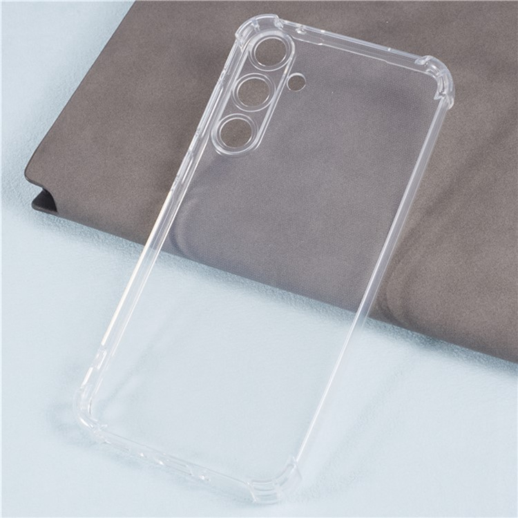 Samsung Galaxy A56 Gummi Hülle Air Cushion Fallschutz   Kameraschutz - Transparent