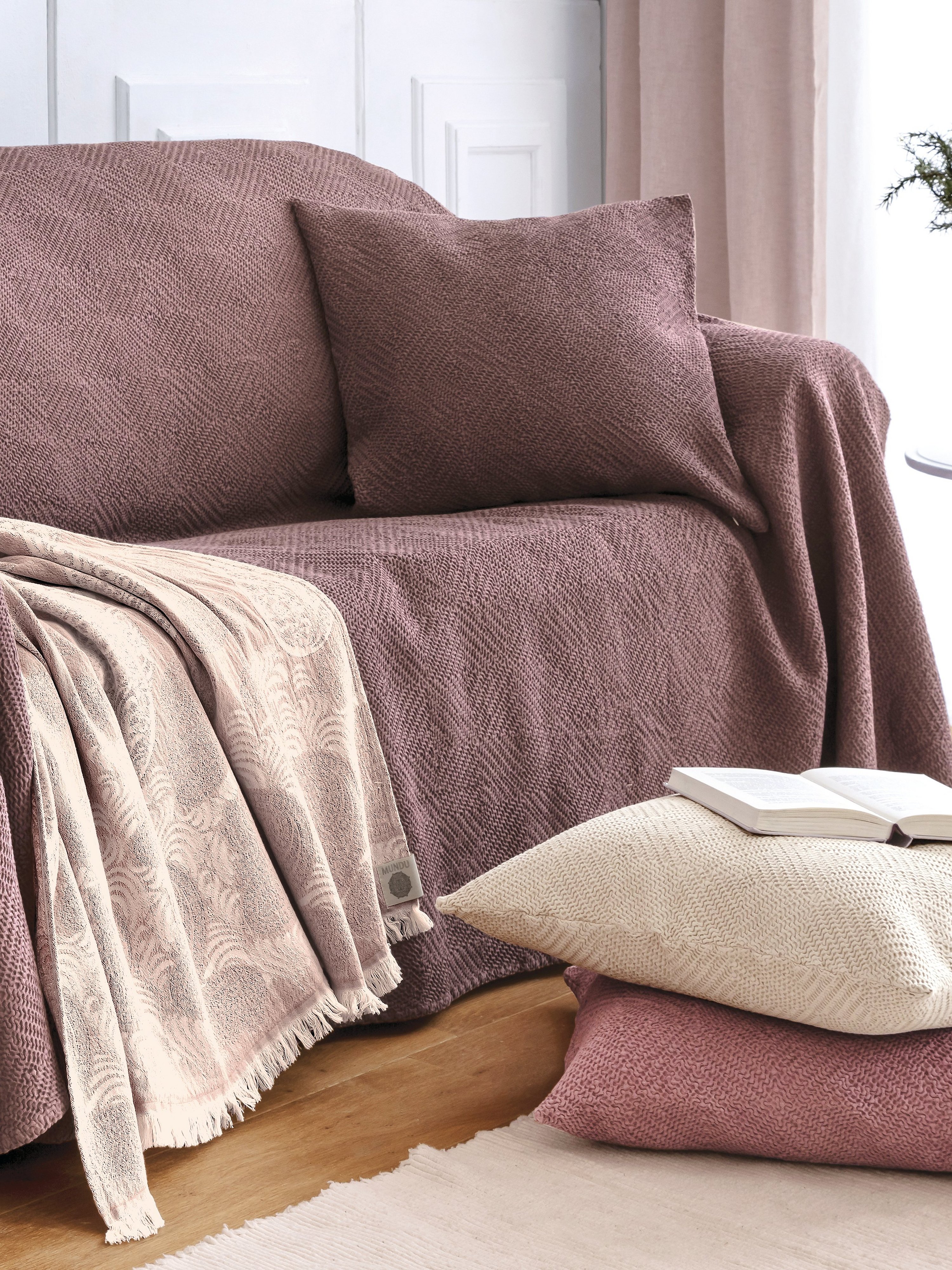 Überwurf für Couch und Bett ca. 160x270cm