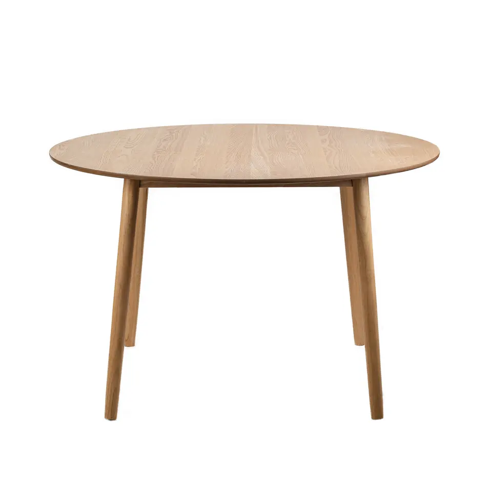 Eettafel voor 6 personen van massief grenen D120