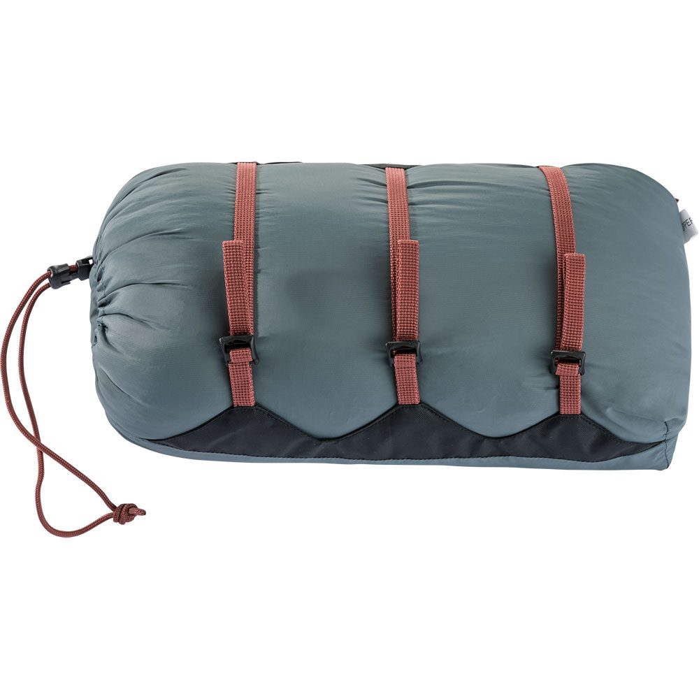 deuter Astro Pro 400 SL Daunenschlafsack Damen teal redwood