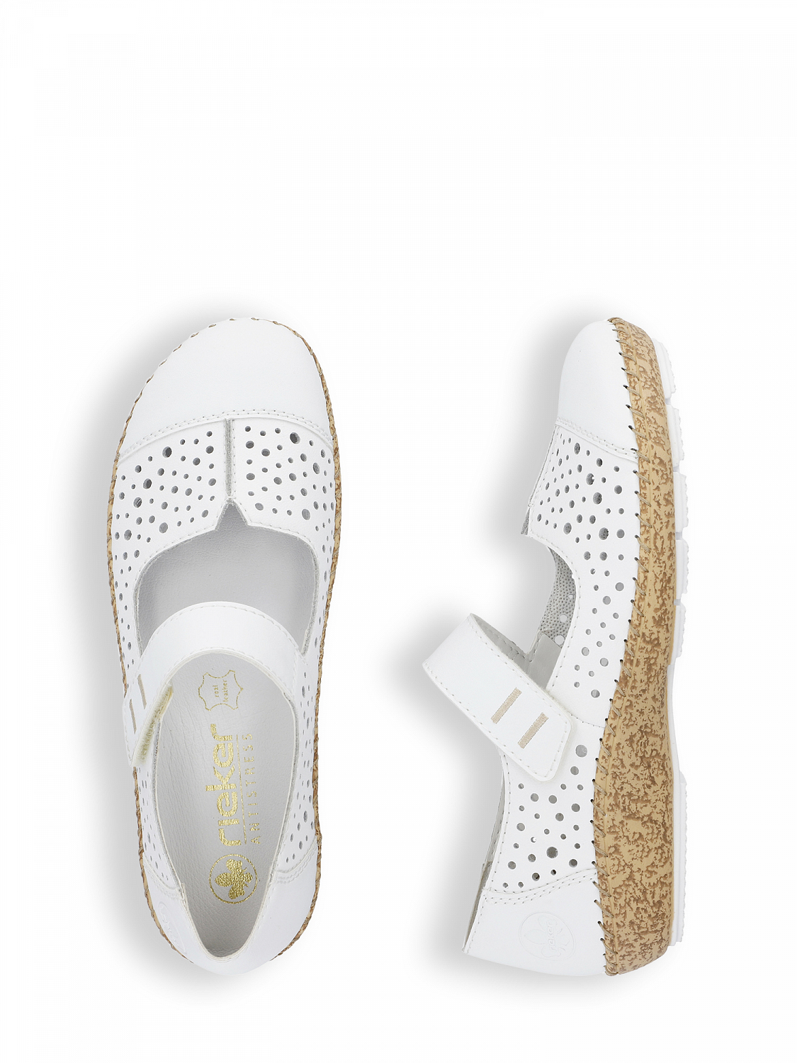 Rieker White Summer Shoes