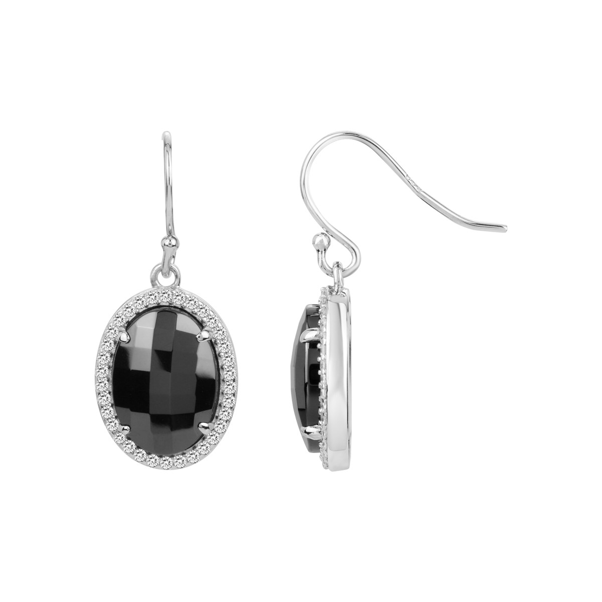Boucles d'oreilles pendantes en Argent