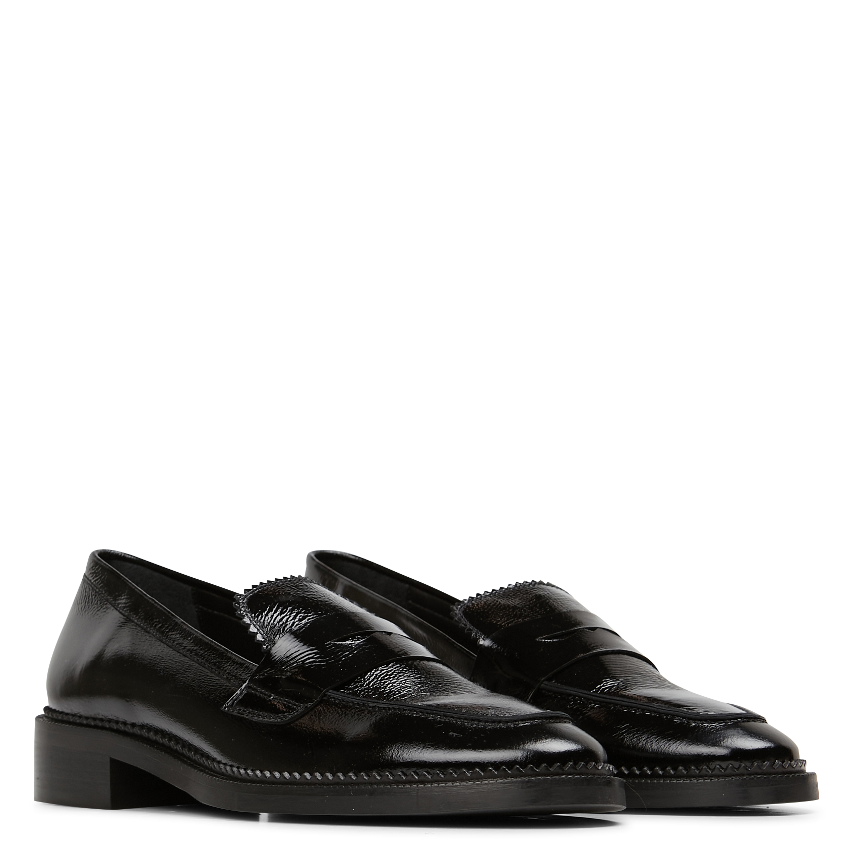 N°82 - Mocassins en cuir | Noir