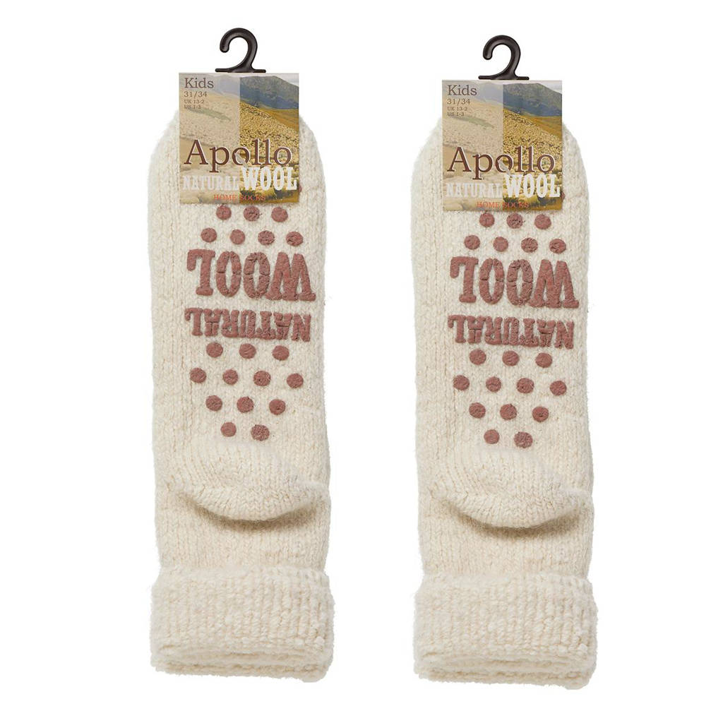 Apollo huissokken - set van 2 zand