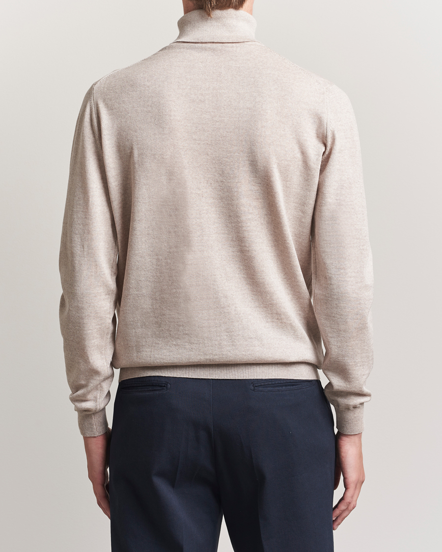 Stenströms Merino Rollneck Beige