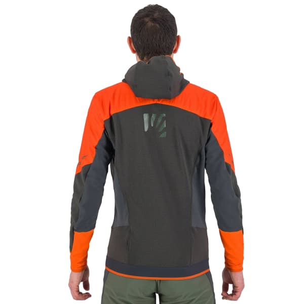 Veste softshell KARPOS ALAGNA PLUS EVO JKT SPICY ORANGE/BLACK SAND