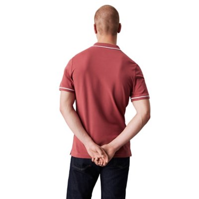 Polo à manches courtes homme Tipping Slim CALVIN KLEIN
