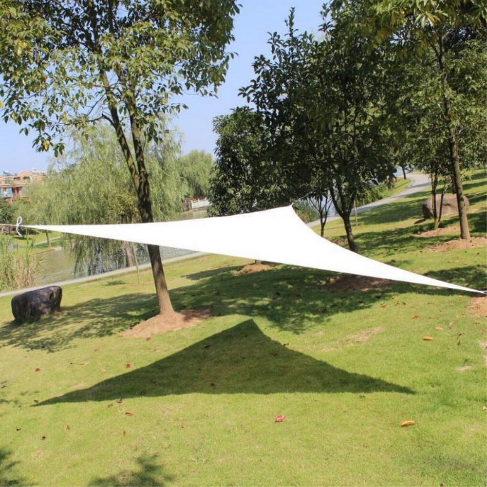 (3.6m) Sonnensegel Wasserdichte Abdeckplane UV-Schutz / Regenschutz - Beige