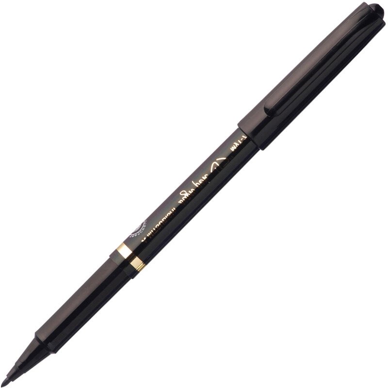 Stylo feutre Uni-ball Sign Pen à capuchon pointe 0,8 mm - écriture moyenne