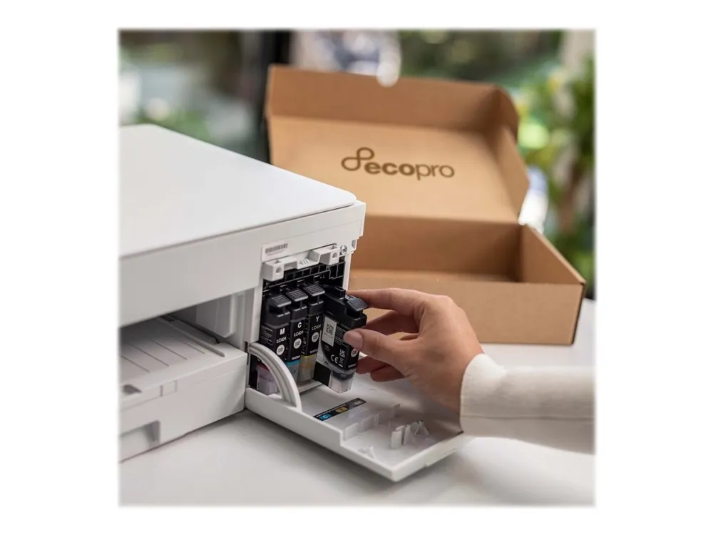 Brother DCP-J1200WE - Multifunktionsprinter - farve - blækprinter - A4/Letter (medie) - op til 8 spm (kopiering) - op til 16 spm (udskriver) - 150 ark - USB 2.0, Wi-Fi(n)