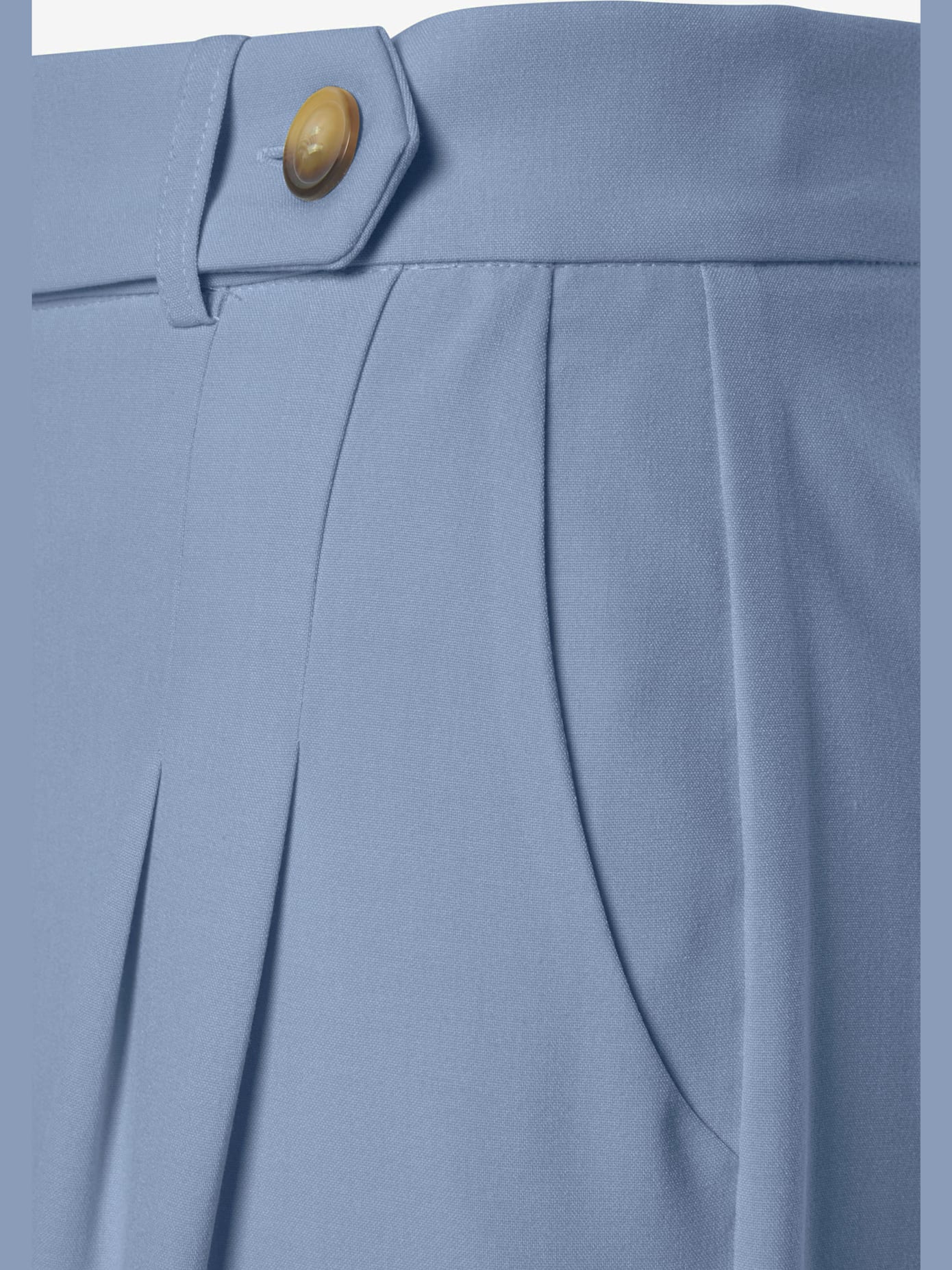 Pantalon pinces tendance à la taille