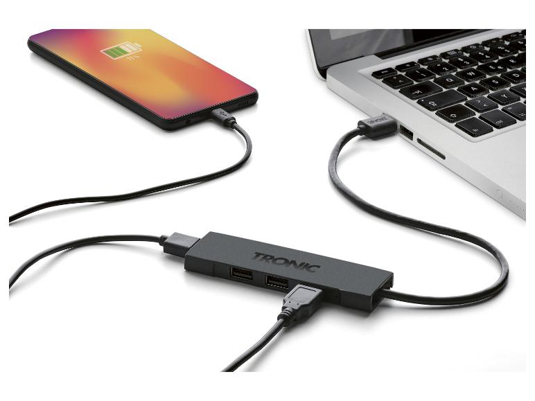 Laadadapter of USB-hub
