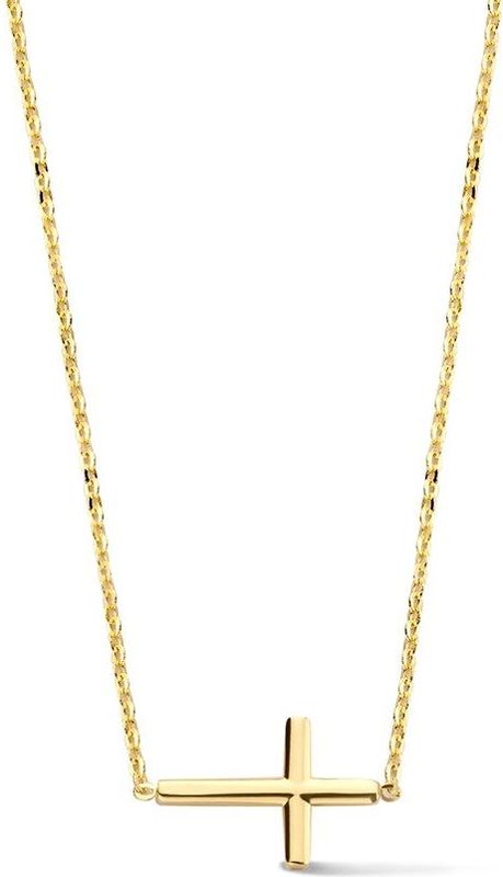 Collier Kruis 0,8 Mm 42 + 3 Cm