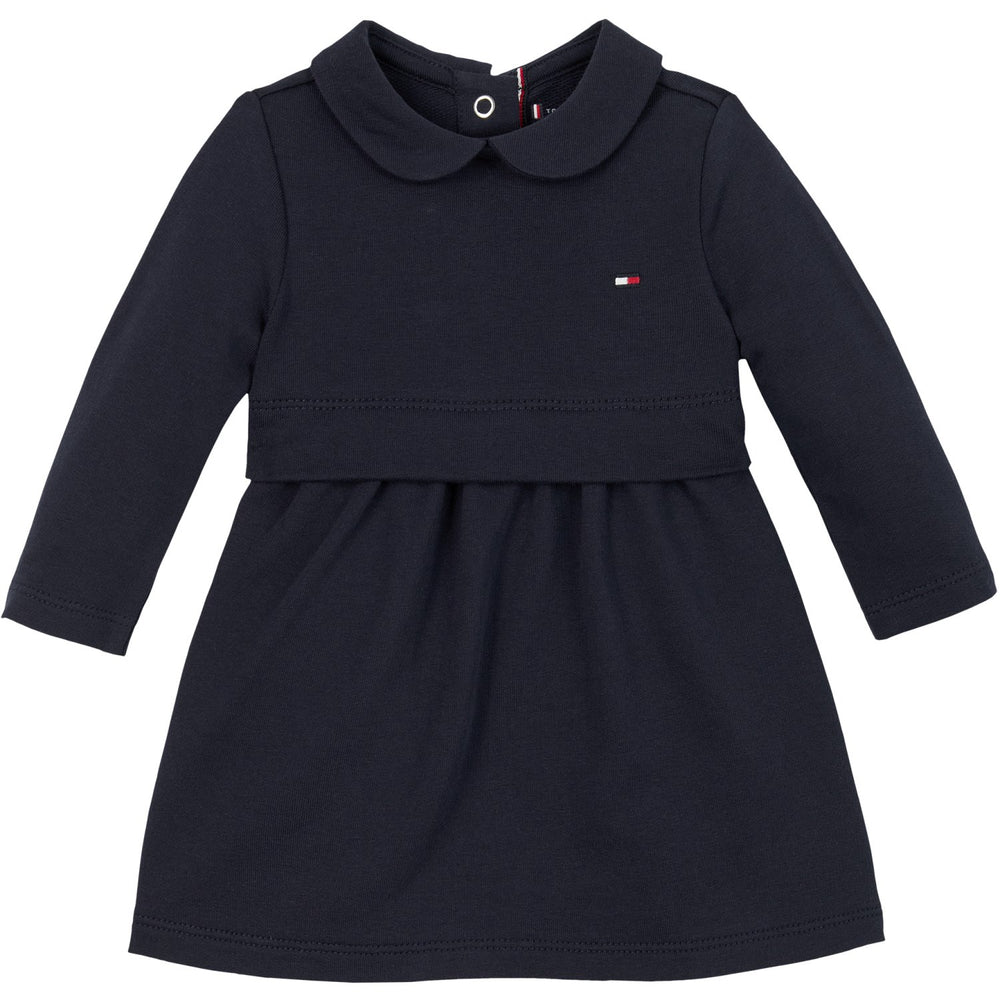 Køb Tommy Hilfiger Dark Night Navy Essential Kjole Ls